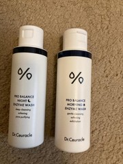 NWOB dr ceuracle enzyme powder wash morning and night set