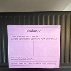 Biodance Caviar PDRN Dual Gel Toner Pads 60 Pads 5.64 oz EXP 04/04/2029