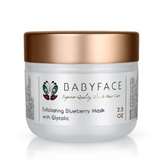 Babyface BLUEBERRY OXYGEN MASQUE Antioxidant Mask Glycolic AHA Exfoliating CoQ10