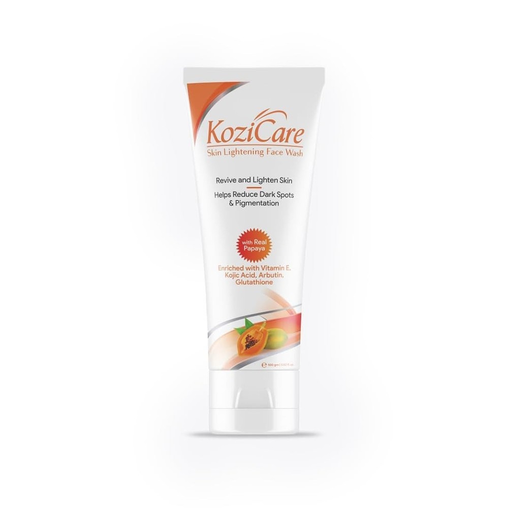 Kozicare Kojic Acid Face Wash & Glutathione | Papaya Face Wash | 100 ml Pack