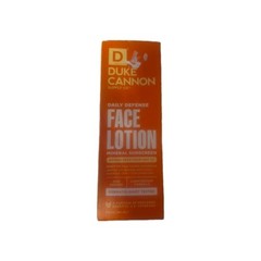 Duke Cannon Daily Defense SPF 32 Face Lotion Lightweight Daily Moisturizer 3.5oz