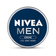 NIVEA MEN Moisturiser Cream 75ml Face Body & Hands Fast Absorbing Hydration