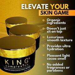 Premium Body Butter 8 oz – Ultra Hydration, Coconut Oil, Black Skincare, Massage