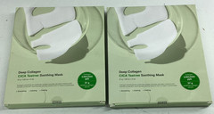2x Deep Collagen CICA Teatree Soothing Mask 37g 4/Box Exp 09/2027