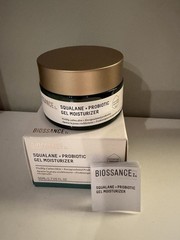 Biossance Squalane + Probiotic Gel Moisturizer 1.7 oz / 50 mL New In Box