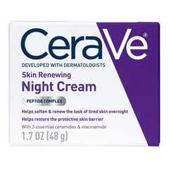 CeraVe Skin Renewing Peptide Complex Night Cream 1.7oz Face Moisturizer