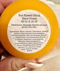 🎀Amber Glow🎀 Sweet Lemon & Sun-Kissed Cirrus: Fruit Shaped Hand Cream NEW