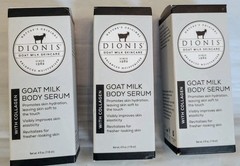 3 ct DIONIS Goat Milk Body Serum W/ Collagen Skincare 4 fl oz Each NIB