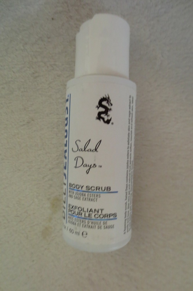 Billy Jealousy Salad Days Body Scrub Jojoba Esters Sage Extract