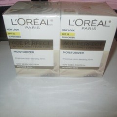 2X L&rsquo;Oreal Age Perfect Anti-Sagging+Even Tone Moisturizer, 2.5oz SPF 15 2 Pack!