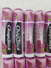 12 TUBES JUICY GRAPE CHAPSTICK New Sealed Bulk