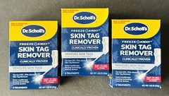 3x Dr. Scholl’s Freeze Away Skin Tag Remover 1.86 oz New Applicator BB: 05/2027+