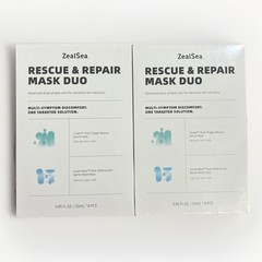 ZealSea Cicalix & Ceramidbar Face Masks All-in-one Derm Solution 2 Pk (16 Total)
