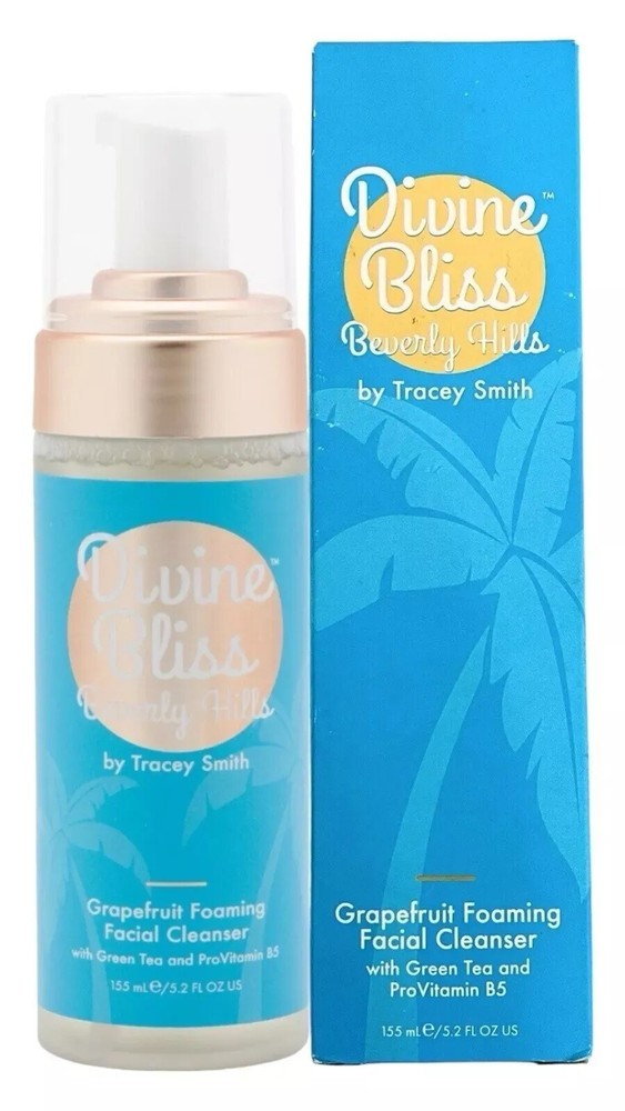 Divine Bliss Grapefruit Foaming Facial Cleanser 5.2 fl oz New in Box