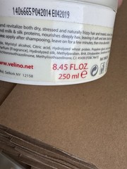 Velino Hydrating Cream w Milk And Silk Proteins 8.45 Oz Made In Italy