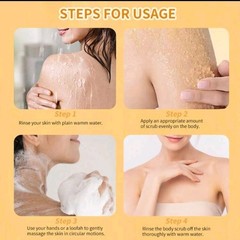 Turmeric Brightening & Exfoliating Body Scrub – Enhanced Scrub For Glowing Skin
