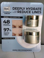 RoC Reduce Lines Deeply Max Hydration Cream Moisturizer 1.7 & 3.4 Oz NEW