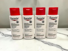 Eucerin Original Healing Lotion Lot of 4 5 oz Fragrance Free Dry Skin
