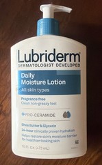 LUBRIDERM Dermatologist Developed Daily Moisture Lotion + Pro-Ceramide (16floz)