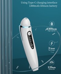 500X WIFI Visual Blackhead Remover Facial Acne Pore Vacuum Suction Cleaner APP