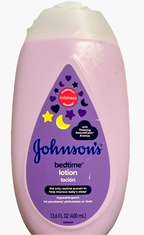 Johnson&rsquo;s Bedtime Hypoallergenic Lotion NaturalCalm Aromas 13.6 fl oz
