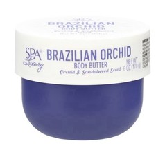Spa Luxury Brazilian Orchid Body Butter – Orchid & Sandalwood – 6 oz (170 g)