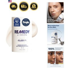 Remedy Rich Barrier Repairing Cream Face Moisturizer | Quadruple Ceramide Com…