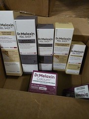 Dr.Melaxin Peel Shot Exfoliating Rice Ampoule, Toner, Serum, Cream Set