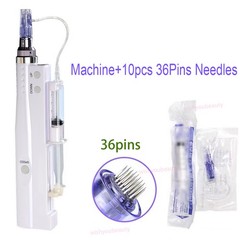 Facial Beauty Micro Pen Tool 10 Pieces 36 Pin Replacement Cartridge Heads