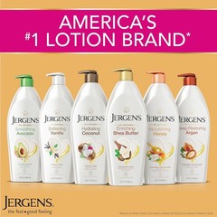 Jergens Hydrating Coconut Body Lotion, Hand and Body Moisturizer 16.8 oz