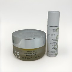 Beekman 1802 Milk RX Advanced Better Aging Cream 15 mL and Lip Balm Pure Set New