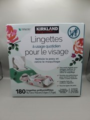 Kirkland Signature Daily Facial Towelettes Makeup Remov 180Ct US SELLER BB 02/28