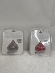 Hershey’s Kisses Lot Of 2 Lip Balms Cherry Cordial & Mint Truffle 0.28 oz
