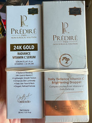 Prédiré Paris 24K Gold Radiance Vitamin C Brightening Serum Daily Use 30ml