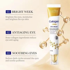 2x Eye Cream Collagen Anti-Wrinkle Hydrating Firming Skincare Radiant Glow
