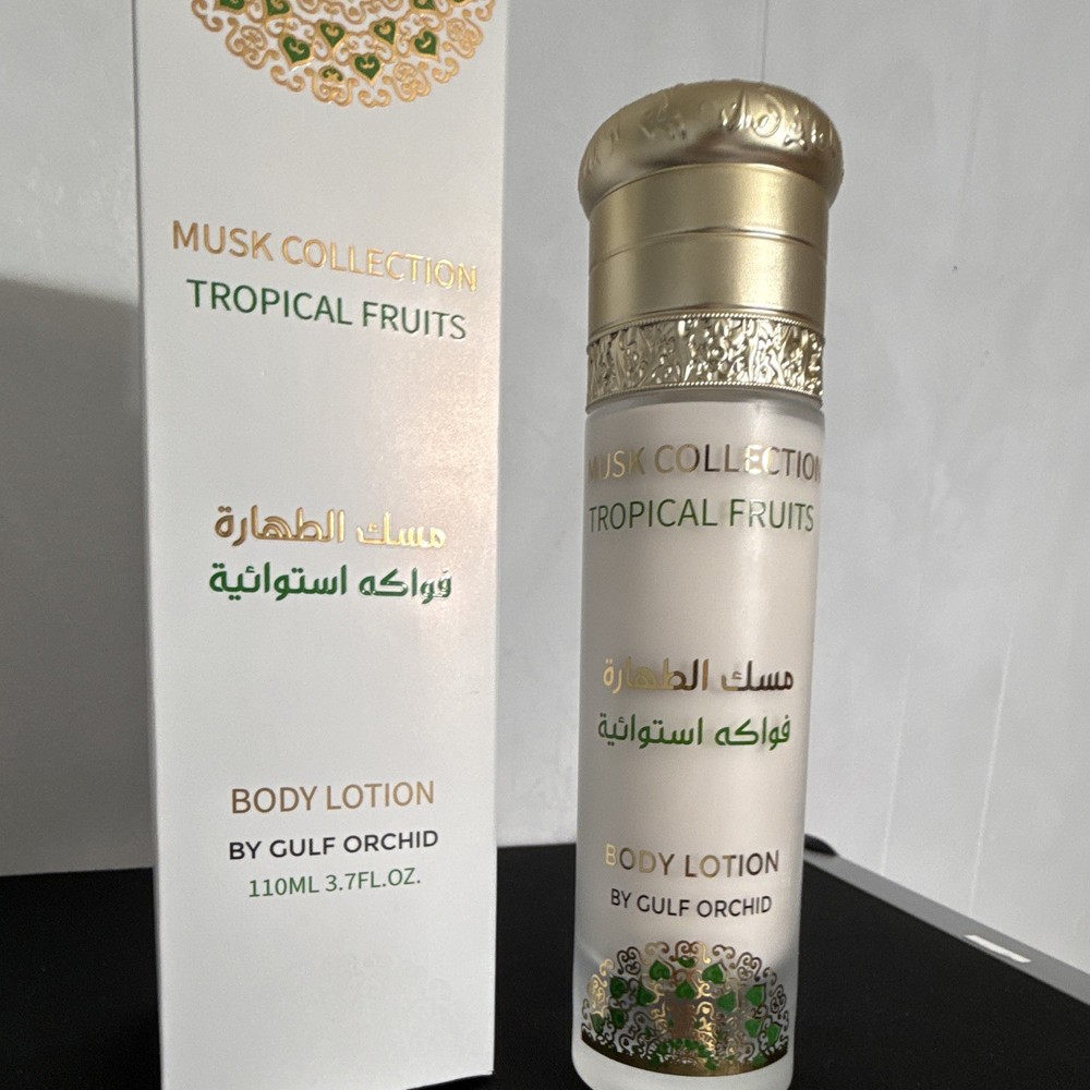 Gulf Orchid Musk Collection Tropical Fruits Hydrating Body Lotion 110mL 3.7oz