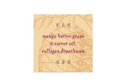 All Natural Body Butter with Mango Butter Collagen dimethicone carrot oil 4 oz