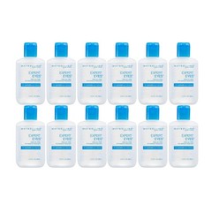 Maybelline Expert Eyes Oil Free Eye Makeup Remover, 2.3 fl oz, 12 Pack