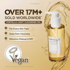 Madagascar Centella Light Cleansing Oil 6.76 FlOz 200Ml Gentle Oil Cleanser Face
