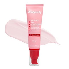 Clear Oil-Free Gel Face Moisturizer – Lightweight Hydrating Gel for Balanced,…