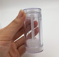 1 Oz(30ml) Twist-up Deodorant Containers,5 Pcs 5 Count (Pack of 1), Clear