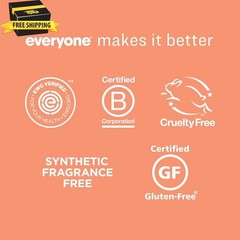 Everyone Nourishing Hand and Body Lotion, 32 Ounce Pack of 2, Citrus and Mint,