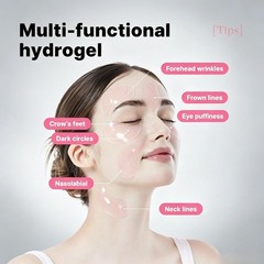 Peptide Collagen Hydrogel Eye Patch for Depuffing Under-Eye Bags & Dark Circles