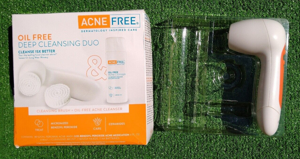 MALFUNCTIONING AcneFree Advanced Deep Cleansing Battery Duo Power Facial Brush