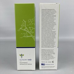 2 X Gundry MD Polyphenol Reparative Serum 1.69 FL Oz New In Box