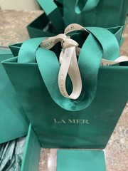 LA MER Skin Care Set Face, Mist & Eye Concentrate Soft Cream *EMPTY BOXES/BAG