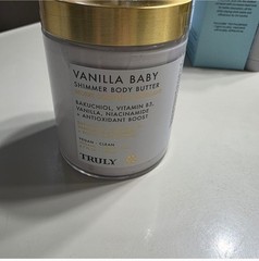 TRULY Vanilla Body Butter Bakuchiol Vitamin B3 Niacinamide 4.7 fl oz