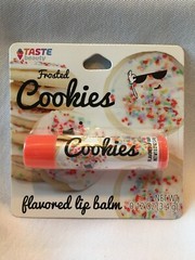 Qty 2 PACKAGES Taste Beauty FROSTED COOKIES Flavored Lip Balm NEW~Free Ship