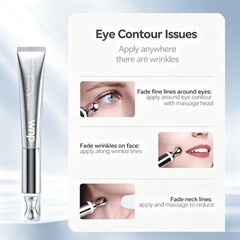 WNP Vibrating Eye Cream – Depuff, Firm & Lift with Multi-Peptide Applicator