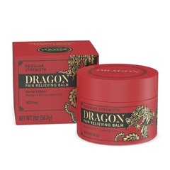 Americanna Wellness Dragon Balm 2.0 oz Jar Regular Red 2 Ounce (Pack of 1)
